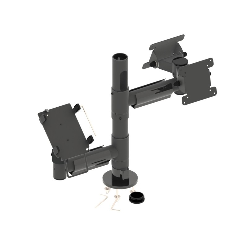 Dual VESA mount + payment terminal