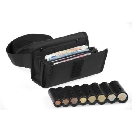 Cartera Camareros con dispensador de monedas para 8 denominaciones