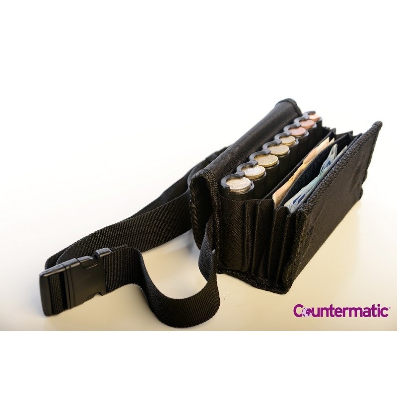 Cartera Camareros con dispensador de monedas para 8 denominaciones