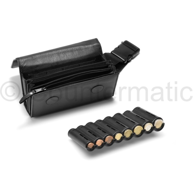 Monedero de piel para camareros